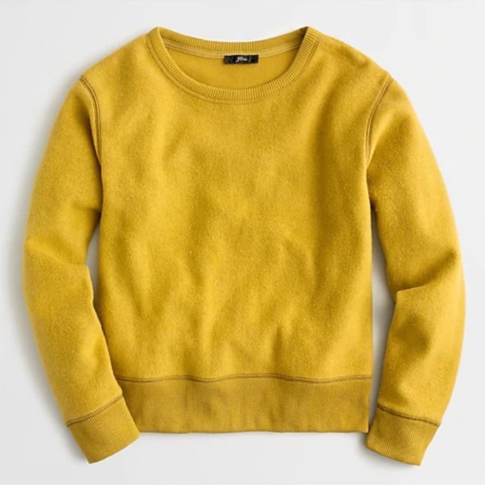 J. Crew | Brushed Terry Pullover Sweatshirt | XS